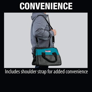 Foto 6 | Bolsa Para Herramientas Makita Heavy-duty 14 Contractor Con Correa De Hombro - Venta Internacional.