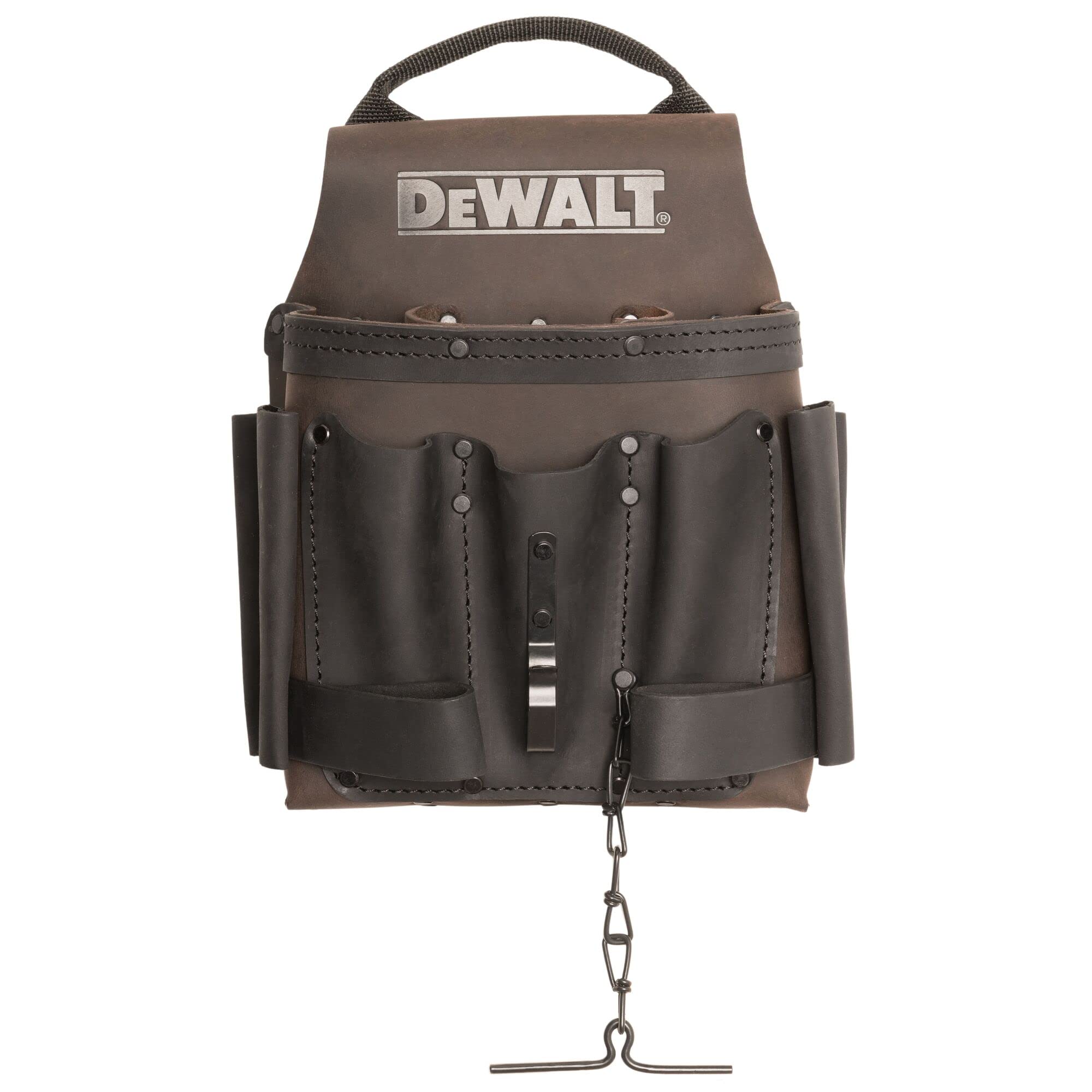 Funda Para Herramientas Dewalt De Piel Para Electricistas, 8 Bolsillos - Venta Internacional.
