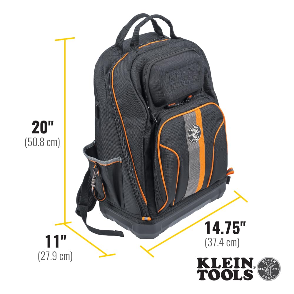 Foto 5 pulgar | Mochila Para Herramientas Klein Tools Tradesman Pro 62800bp Con 40 Bolsillos - Venta Internacional.