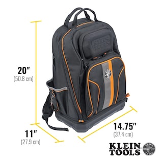 Foto 4 | Mochila Para Herramientas Klein Tools Tradesman Pro 62800bp Con 40 Bolsillos - Venta Internacional.