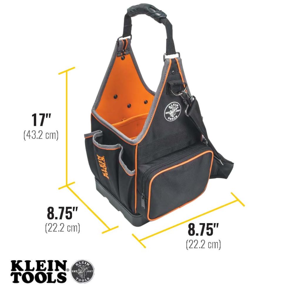 Foto 6 pulgar | Bolsa Para Herramientas Klein Tools Tradesman Pro Tote, 20 Bolsillos, 8 Pulgadas - Venta Internacional.