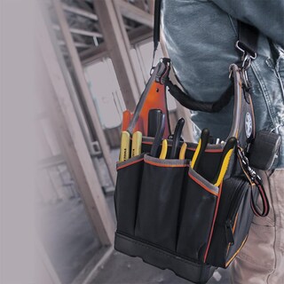 Foto 6 | Bolsa Para Herramientas Klein Tools Tradesman Pro Tote, 20 Bolsillos, 8 Pulgadas - Venta Internacional.
