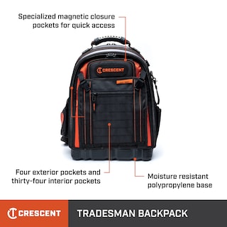 Foto 3 | Mochila Para Herramientas Crescent Ctb1000 De Calidad Profesional - Venta Internacional.