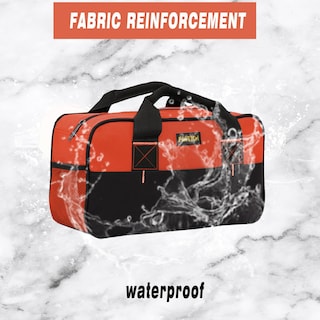 Foto 6 | Bolsa Para Herramientas Fastech, 14 Pulgadas, Boca Ancha, Impermeable, Naranja - Venta Internacional.
