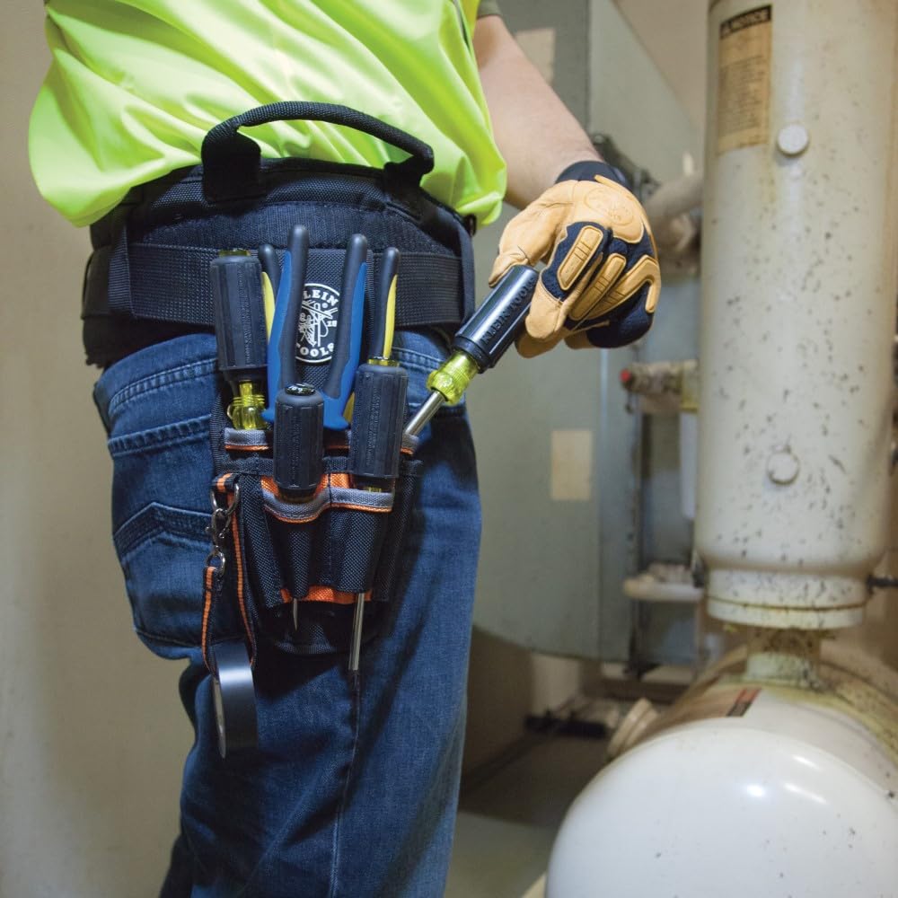 Foto 4 pulgar | Funda Para Herramientas Klein Tools 5240 Tradesman Pro Con 9 Bolsillos - Venta Internacional.