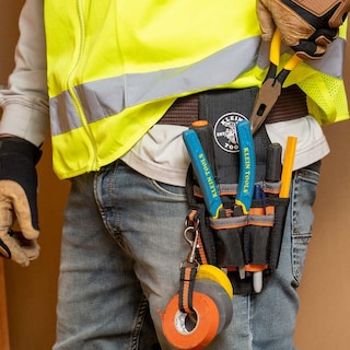 Foto 4 | Funda Para Herramientas Klein Tools 5240 Tradesman Pro Con 9 Bolsillos - Venta Internacional.