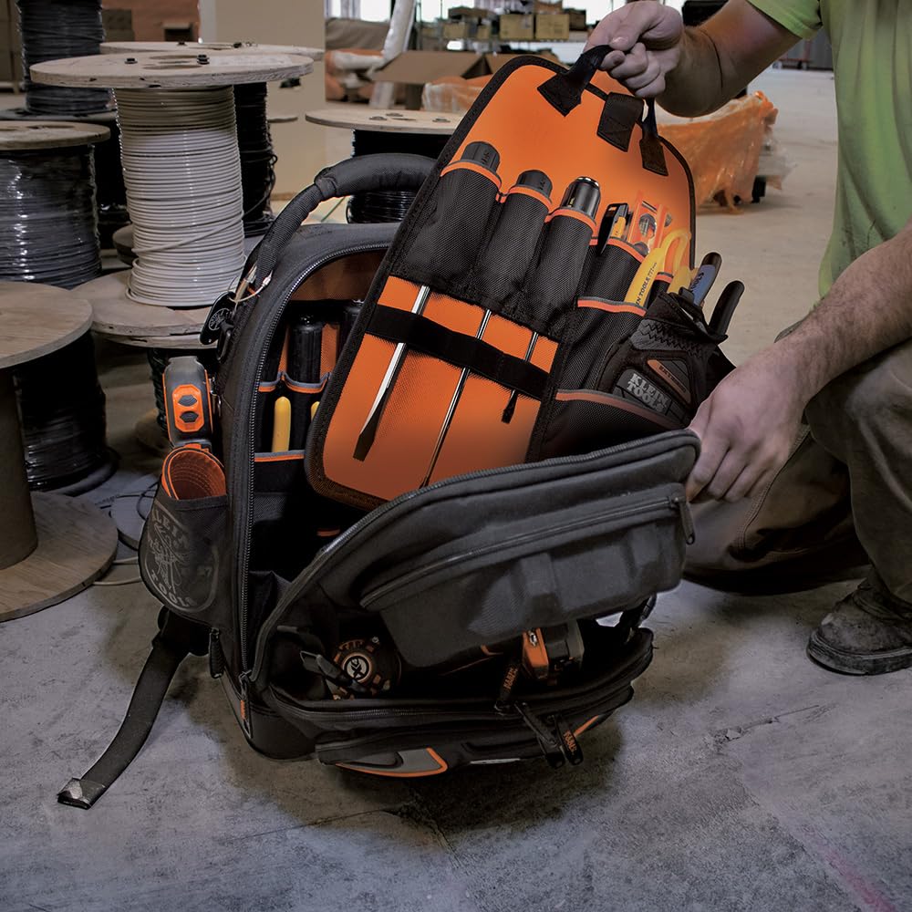 Foto 6 | Mochila Para Herramientas Klein Tools 55485 Con 48 Bolsillos - Venta Internacional.