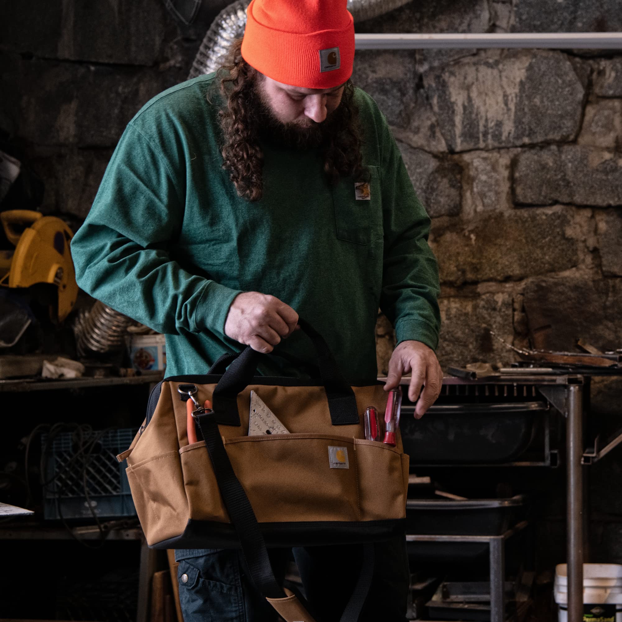 Foto 6 | Bolsa Para Herramientas Carhartt Trade Series, Grande, 16 Pulgadas, Color Marrón - Venta Internacional.