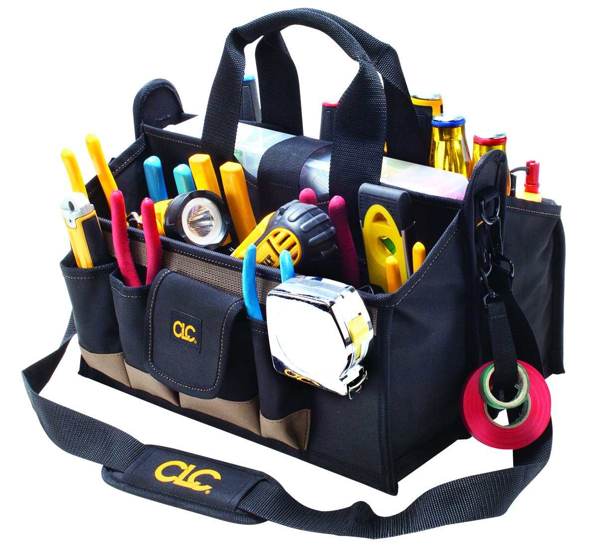 Foto 4 pulgar | Bolsa De Herramientas Custom Leathercraft 1529 Con 16 Bolsillos - Venta Internacional.