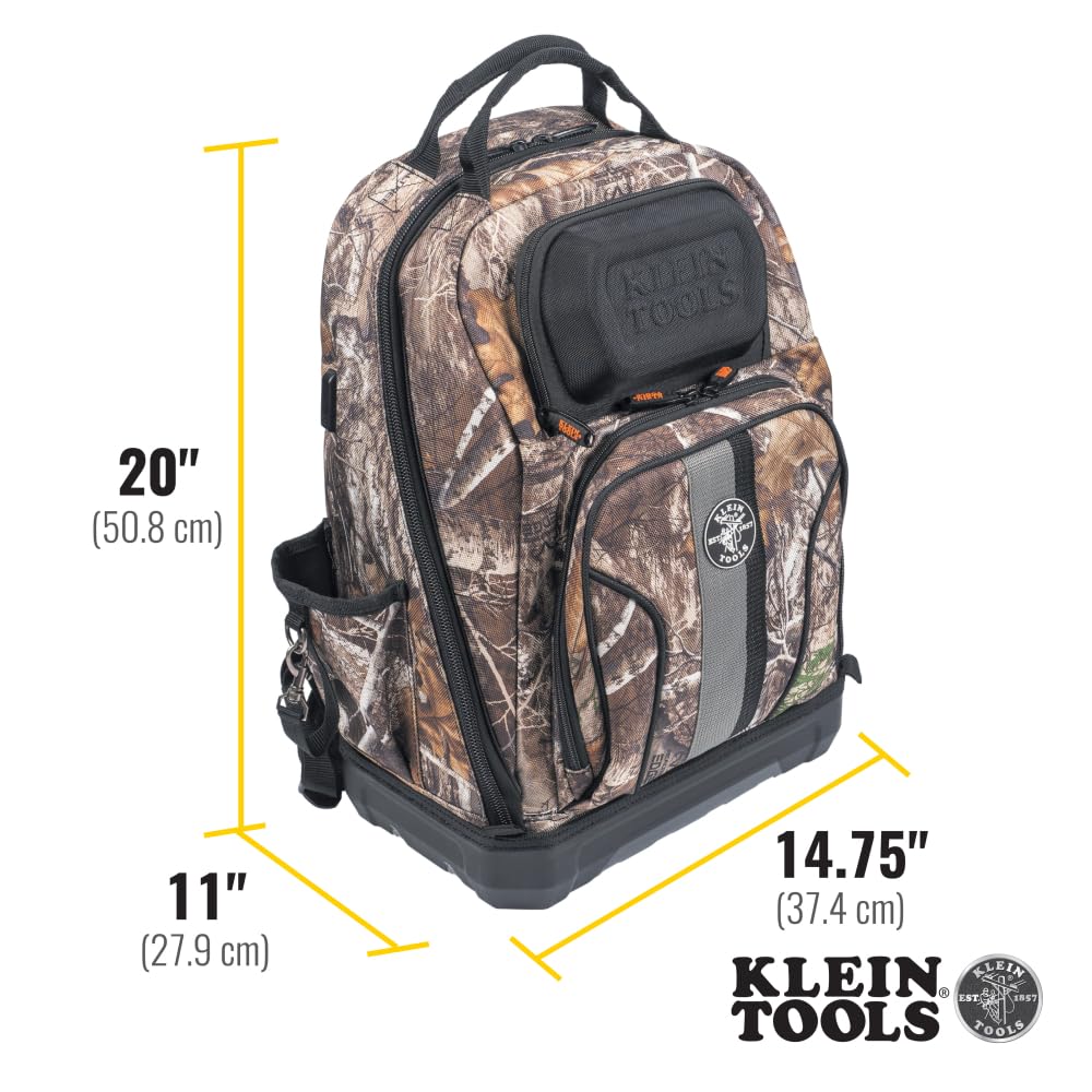 Foto 5 pulgar | Mochila Para Herramientas Klein Tools 62800bpcamo Tradesman Pro Con 40 Bolsillos - Venta Internacional.