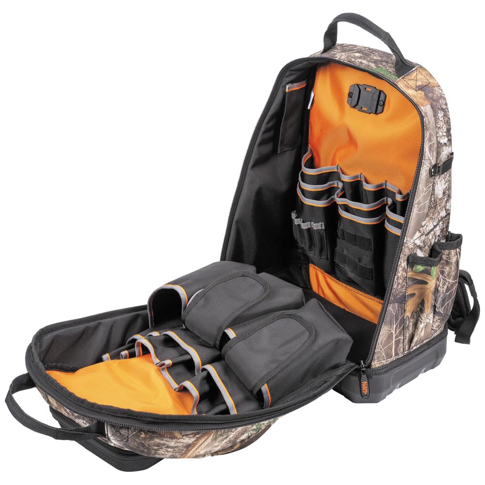 Foto 8 pulgar | Mochila Para Herramientas Klein Tools 62800bpcamo Tradesman Pro Con 40 Bolsillos - Venta Internacional.