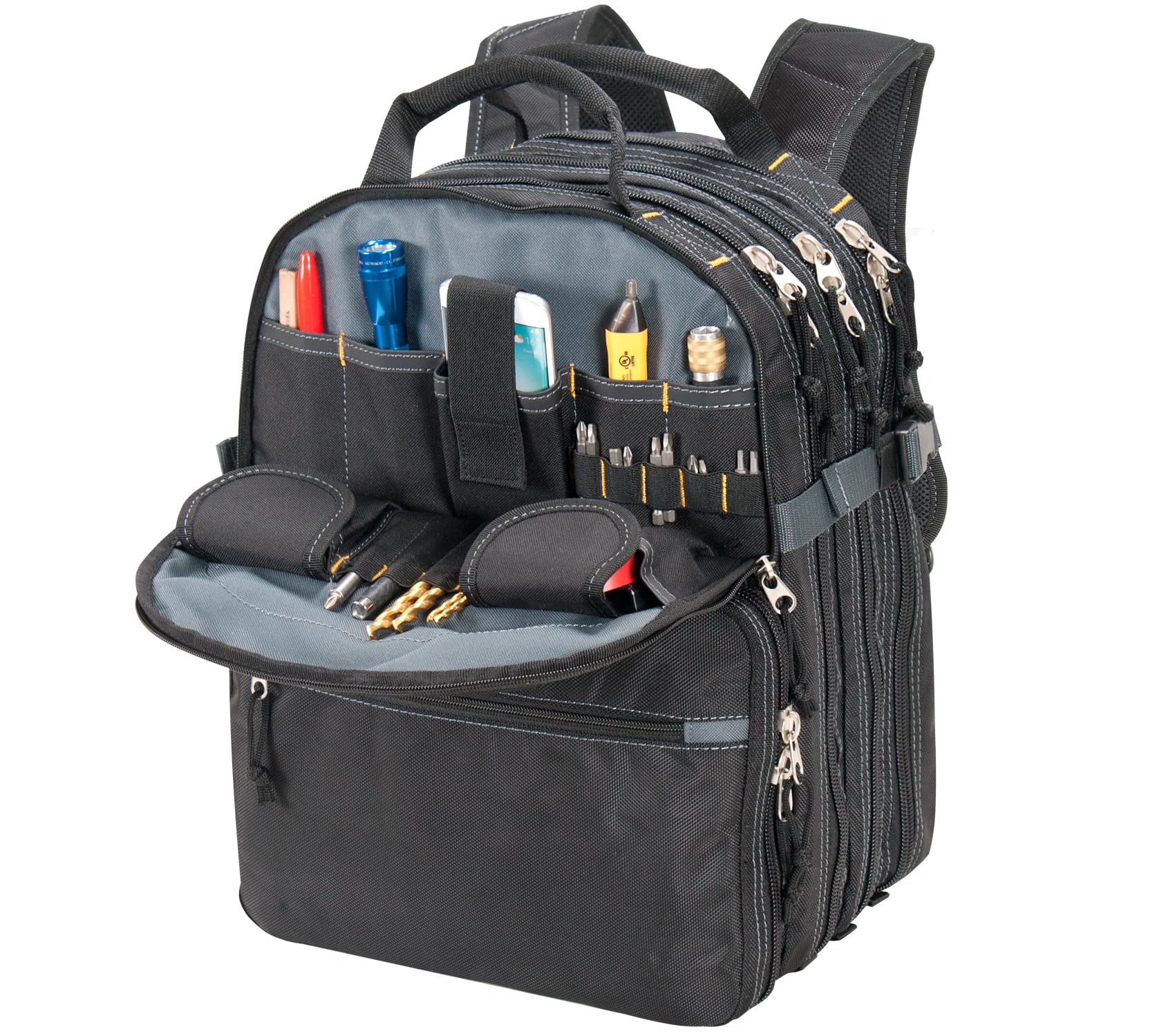Foto 4 pulgar | Mochila Para Herramientas Custom Leathercraft 1132 Con 75 Bolsillos - Venta Internacional.