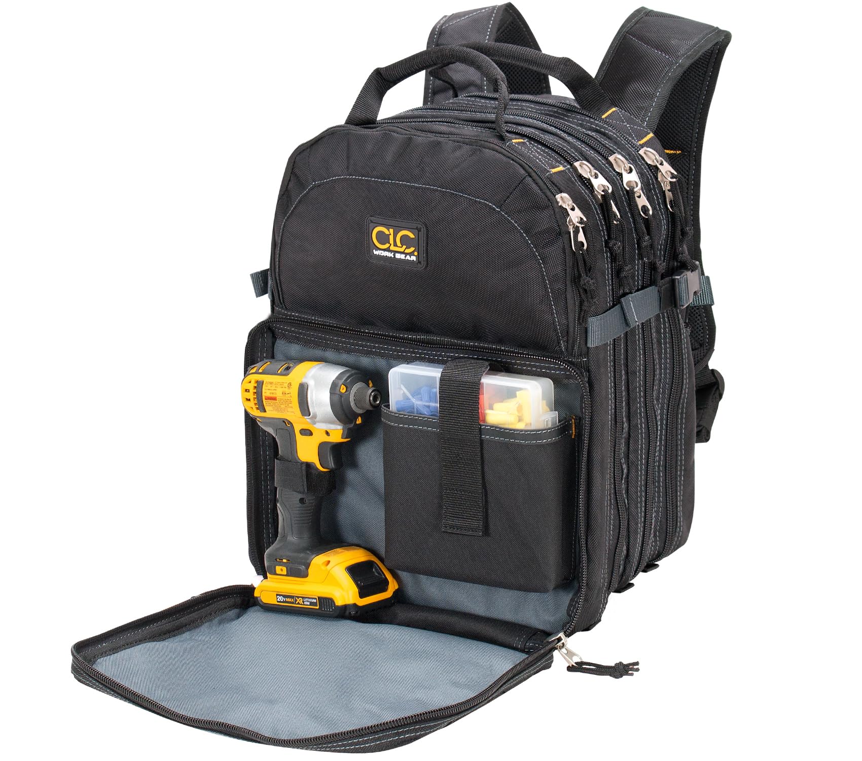 Foto 4 | Mochila Para Herramientas Custom Leathercraft 1132 Con 75 Bolsillos - Venta Internacional.