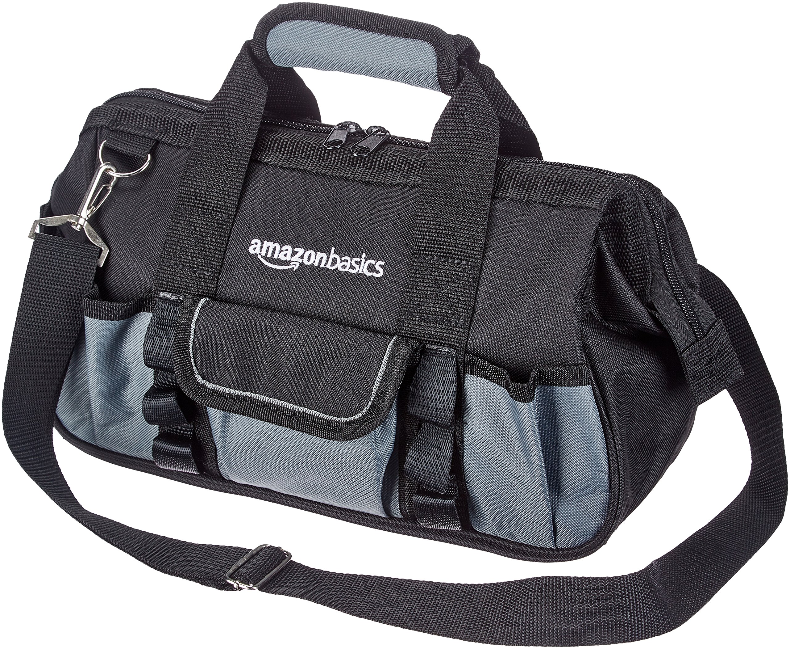 Bolsa De Herramientas Amazon Basics, Base Duradera Y Resistente Al Desgaste De 12 Pulgadas - Venta Internacional.