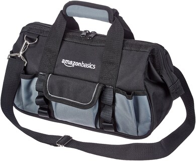 Foto 1 | Bolsa De Herramientas Amazon Basics, Base Duradera Y Resistente Al Desgaste De 12 Pulgadas - Venta Internacional.