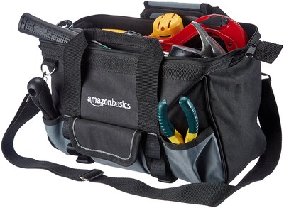 Foto 2 | Bolsa De Herramientas Amazon Basics, Base Duradera Y Resistente Al Desgaste De 12 Pulgadas - Venta Internacional.