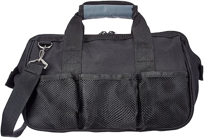 Foto 7 | Bolsa De Herramientas Amazon Basics, Base Duradera Y Resistente Al Desgaste De 12 Pulgadas - Venta Internacional.