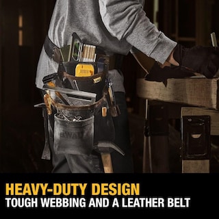 Foto 2 | Funda De Piel Dewalt Con Cinturón Para Herramientas - Venta Internacional.