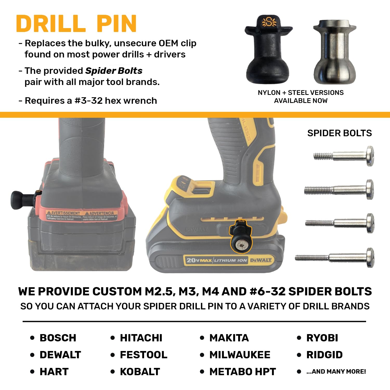 Foto 4 pulgar | Funda Para Herramientas Spider Pro + 2 Alfileres Para Las Principales Marcas - Venta Internacional.