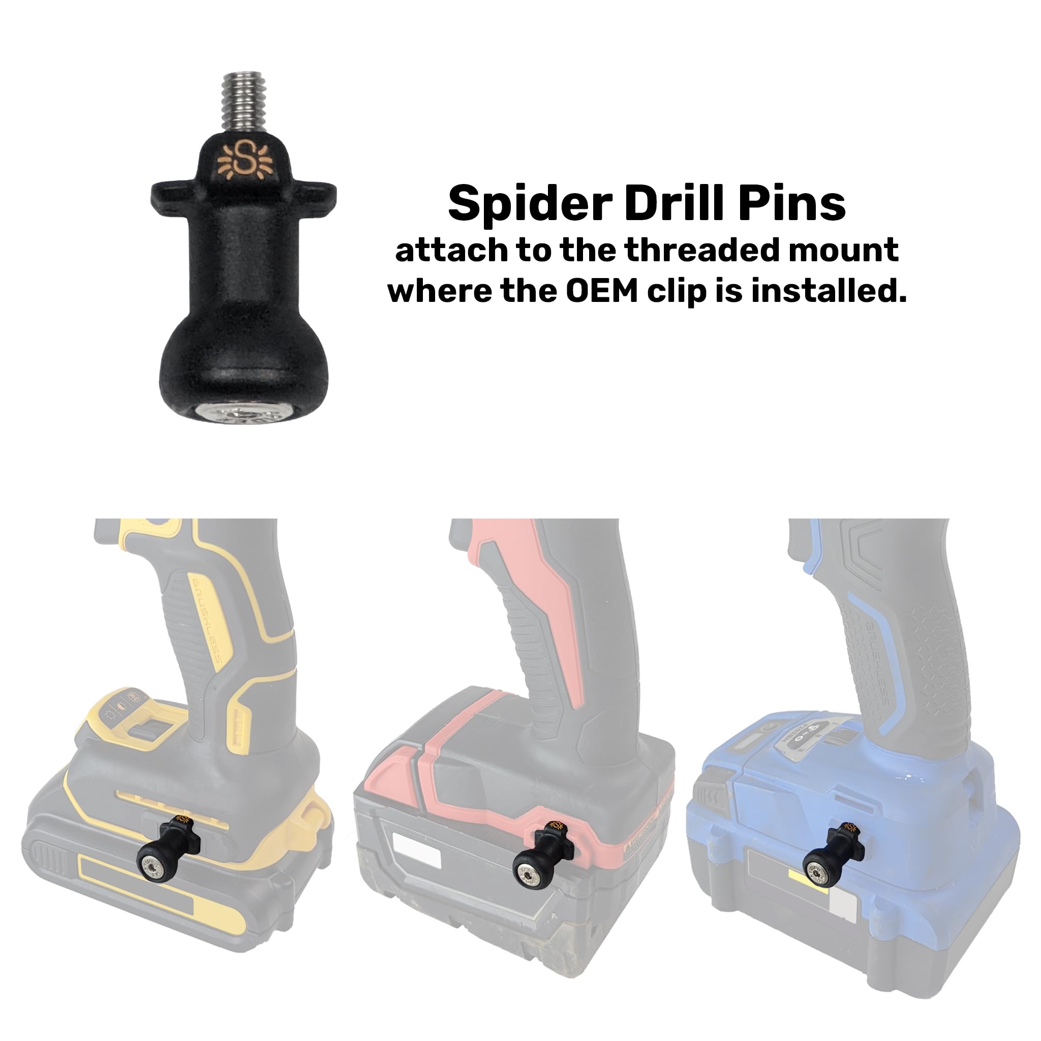 Foto 5 pulgar | Funda Para Herramientas Spider Pro + 2 Alfileres Para Las Principales Marcas - Venta Internacional.