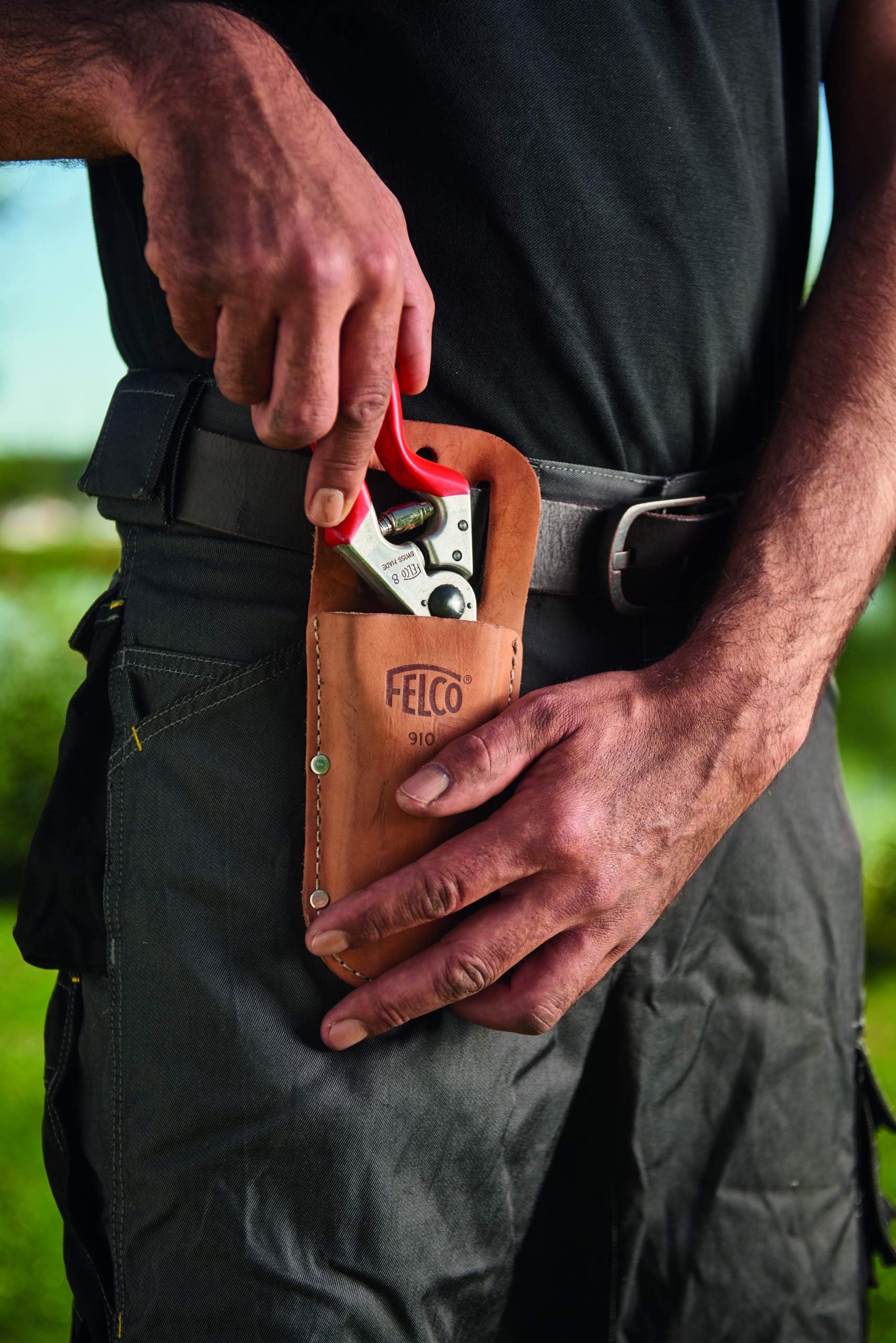 Foto 5 pulgar | Funda De Piel Felco F 910 Para Tijeras De Podar - Venta Internacional.