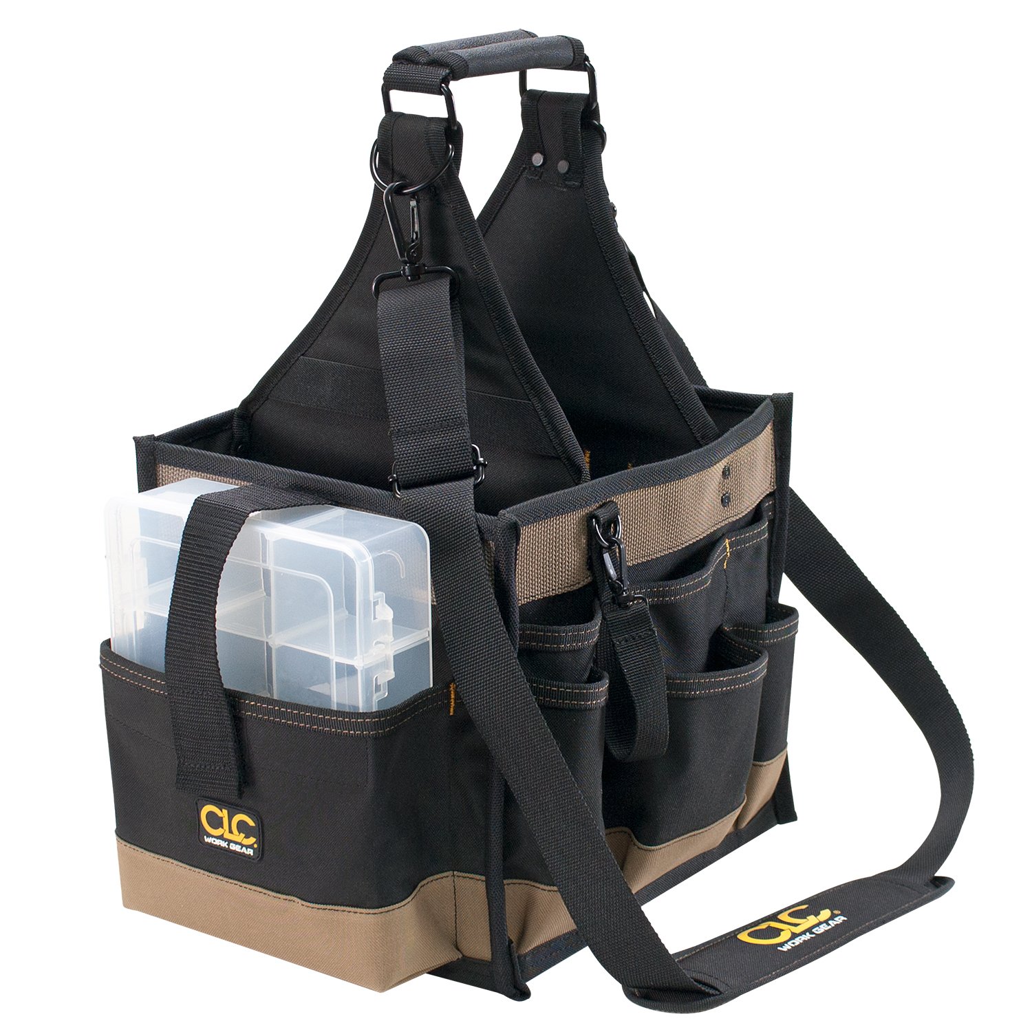 Portaherramientas Custom Leathercraft 1528, Grande, Eléctrico, Negro - Venta Internacional.