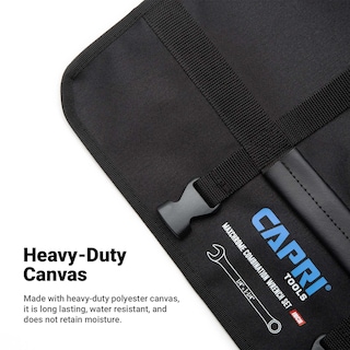 Foto 2 | Funda Enrollable Capri Tools Sae Con 17 Bolsillos, Color Negro - Venta Internacional.