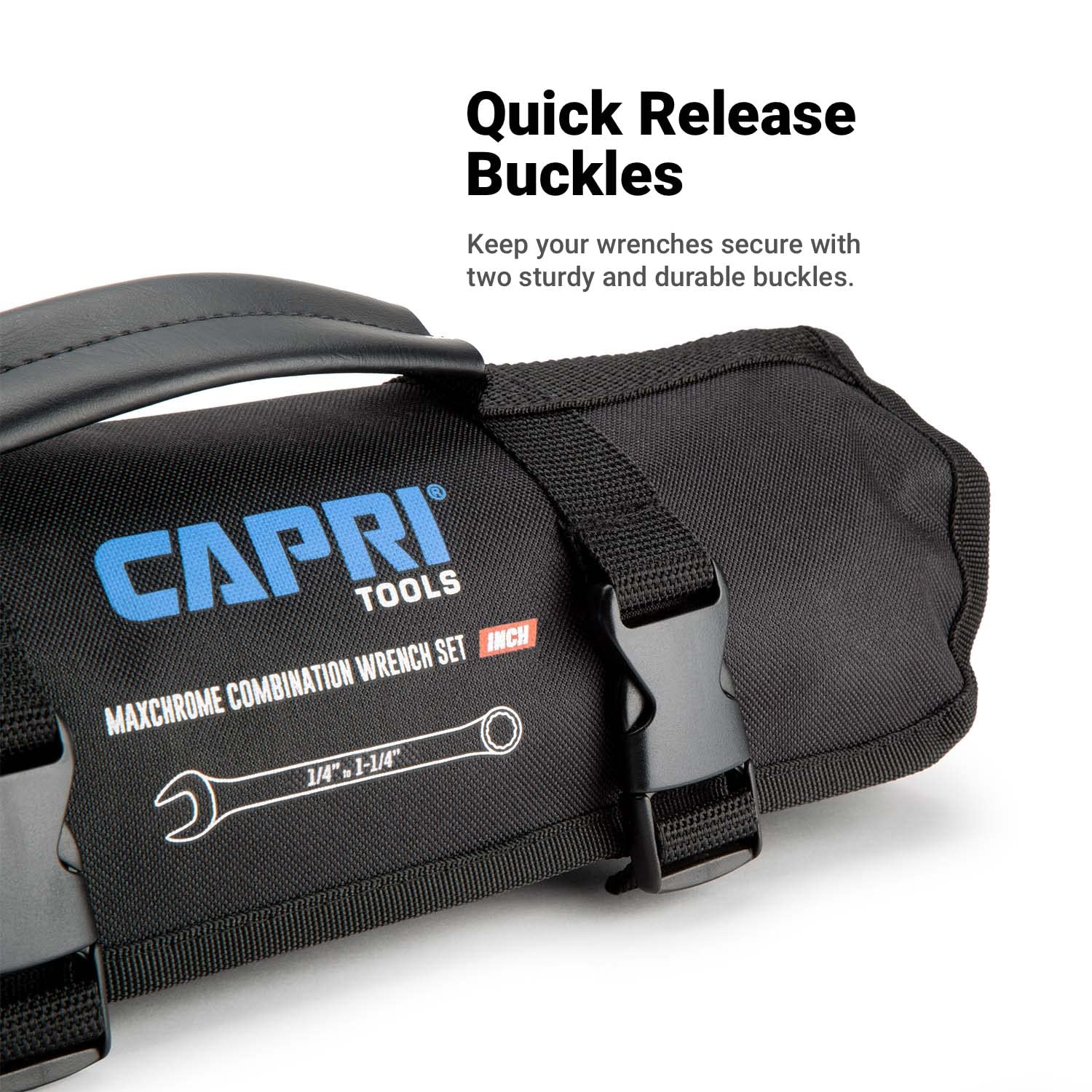 Foto 3 | Funda Enrollable Capri Tools Sae Con 17 Bolsillos, Color Negro - Venta Internacional.