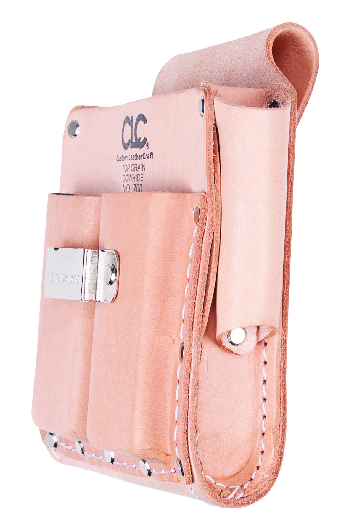 Foto 4 pulgar | Funda Para Herramientas Custom Leathercraft 700 Heavy Duty Con 5 Bolsillos, Color Canela - Venta Internacional.