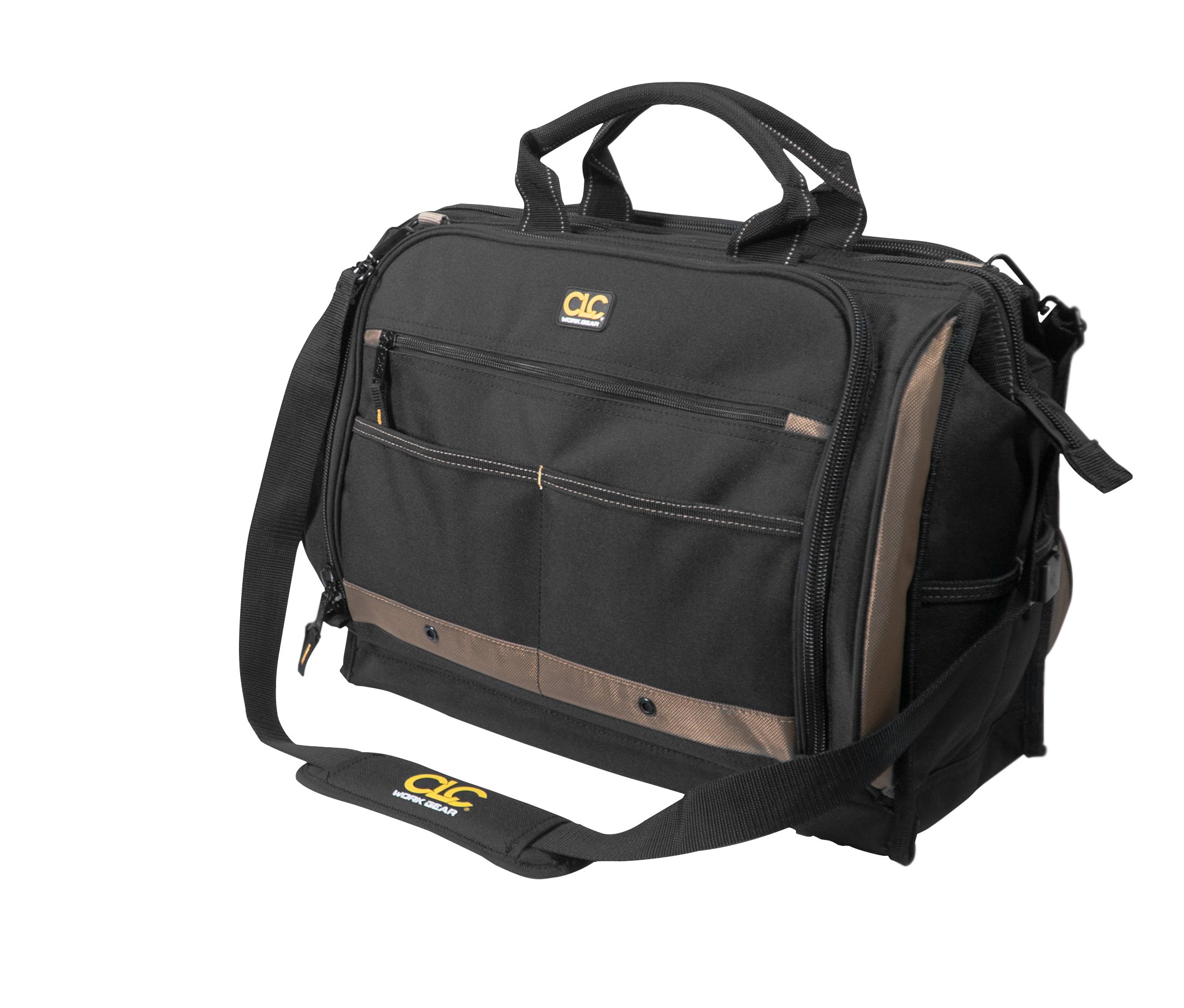 Bolsa Para Herramientas Custom Leathercraft 1539 Con Múltiples Compartimentos Y 50 Bolsillos - Venta Internacional.