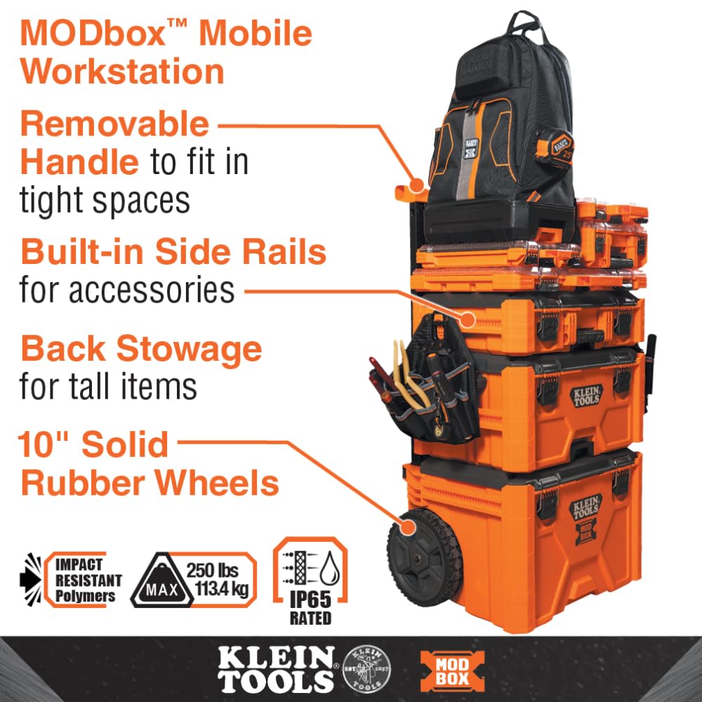Foto 4 pulgar | Caja de Almacenamiento Klein Tools 54812 Mb Modbox Compact con Conectores - Venta Internacional