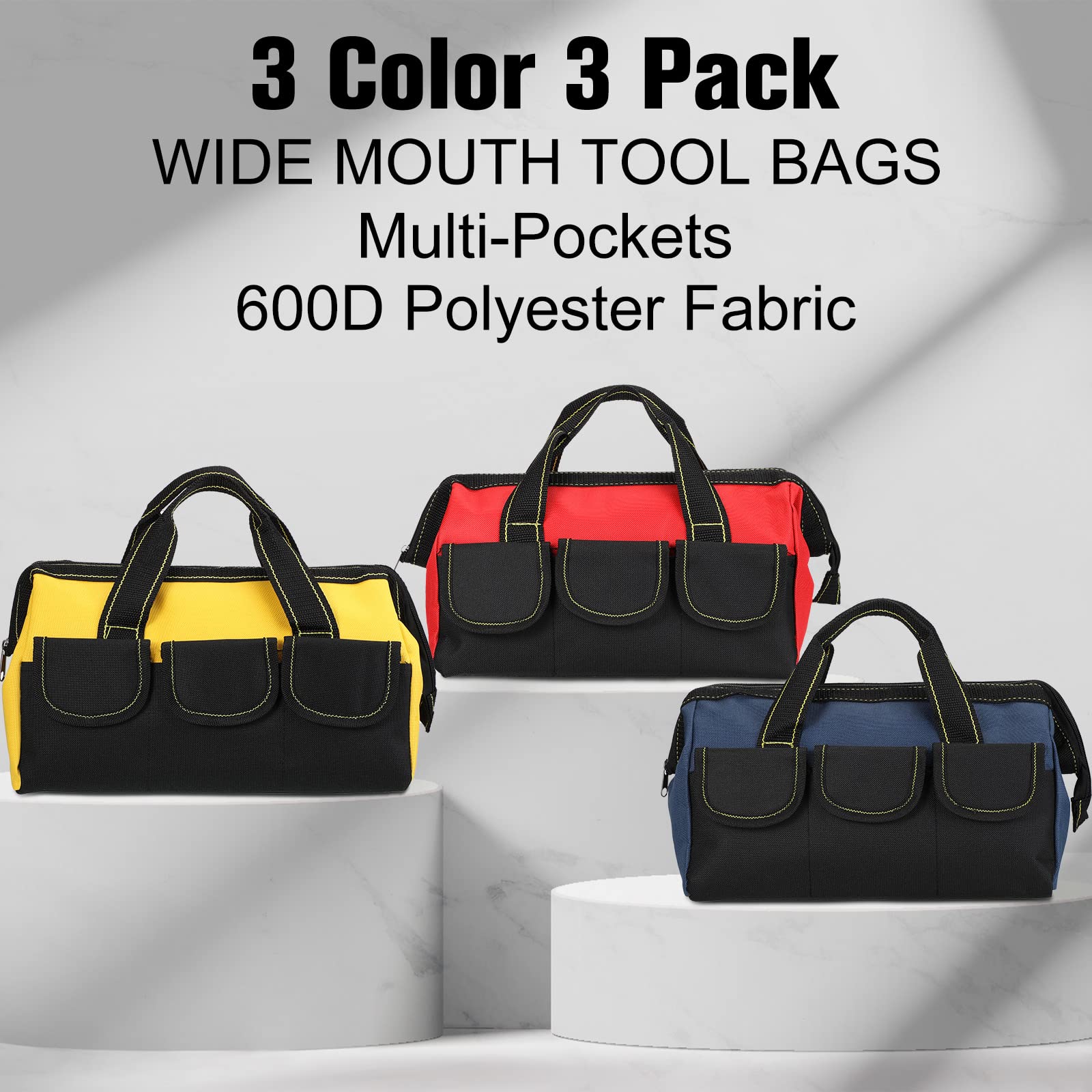 Foto 4 pulgar | Bolsa de Herramientas Sanwuta 3 Piezas-Venta Internacional