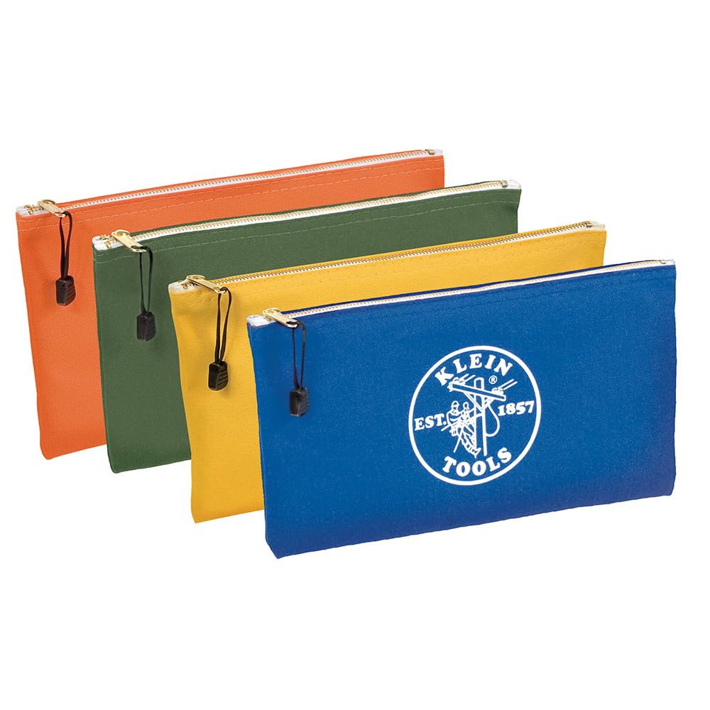 Foto 1 | Bolsa De Lona Con Cierre Klein Tools 5140 Para Herramientas, Paquete De 4 - Venta Internacional.