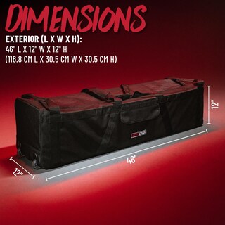 Foto 6 | Set De Accesorios Para Batería Gator Cases Mizone Con Ruedas, 46 X 12 X 12 Cm - Venta Internacional.