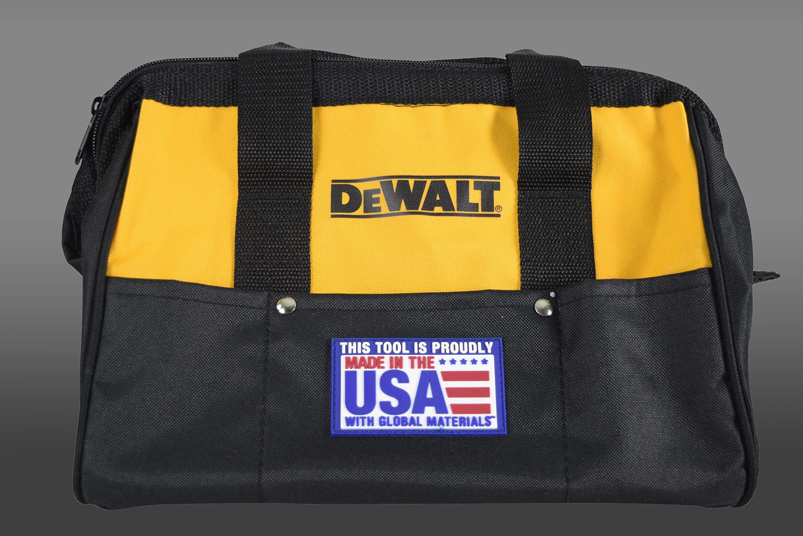 Bolsa Para Herramientas Dewalt Heavy Duty 30 X 23 Cm, Negro/amarilla - Venta Internacional.