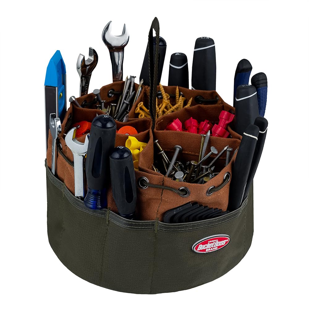 Foto 5 pulgar | Bolsa Para Piezas Pequeñas Bucket Boss Paracaídas Bag Brown 25001 - Venta Internacional.