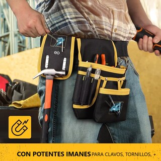 Foto 2 | Bolsa Portaherramientas Cangurera Para Electricistas Eo Safe Imports Esi-18768 Multicolor