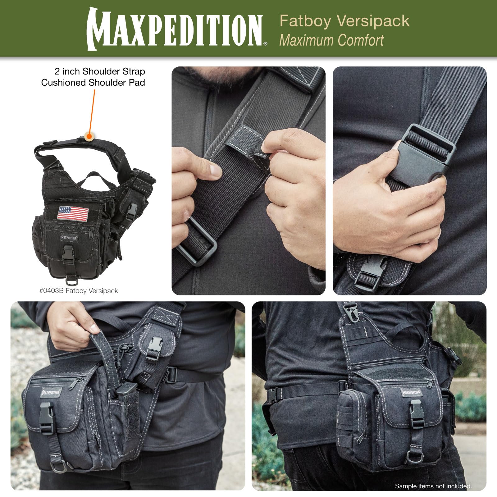 Foto 5 pulgar | Bolsa De Equipo Maxpedition Fatboy Versipack Negra - Venta Internacional.