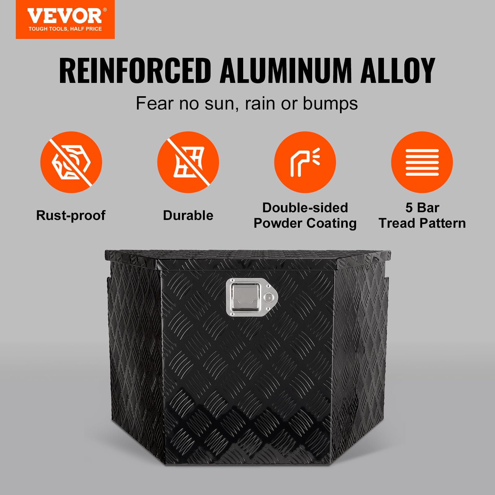 Foto 2 | Lengüeta Vevor Para Remolque, Aleación De Aluminio, Muy Resistente, 29 X 16,2 X 1 - Venta Internacional.
