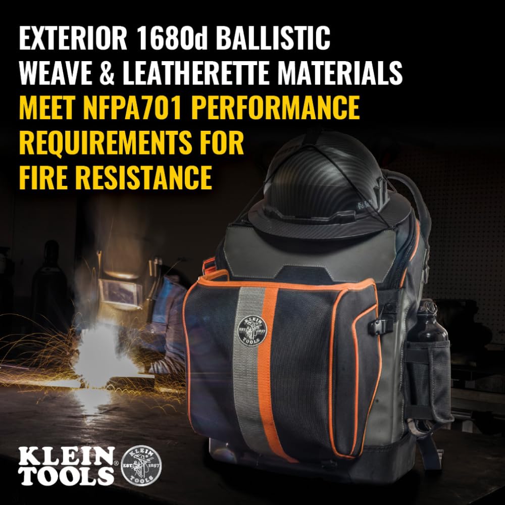 Foto 3 | Mochila Klein Tools 55665 Para Herreros Y Soldadores, 27 Bolsillos - Venta Internacional.