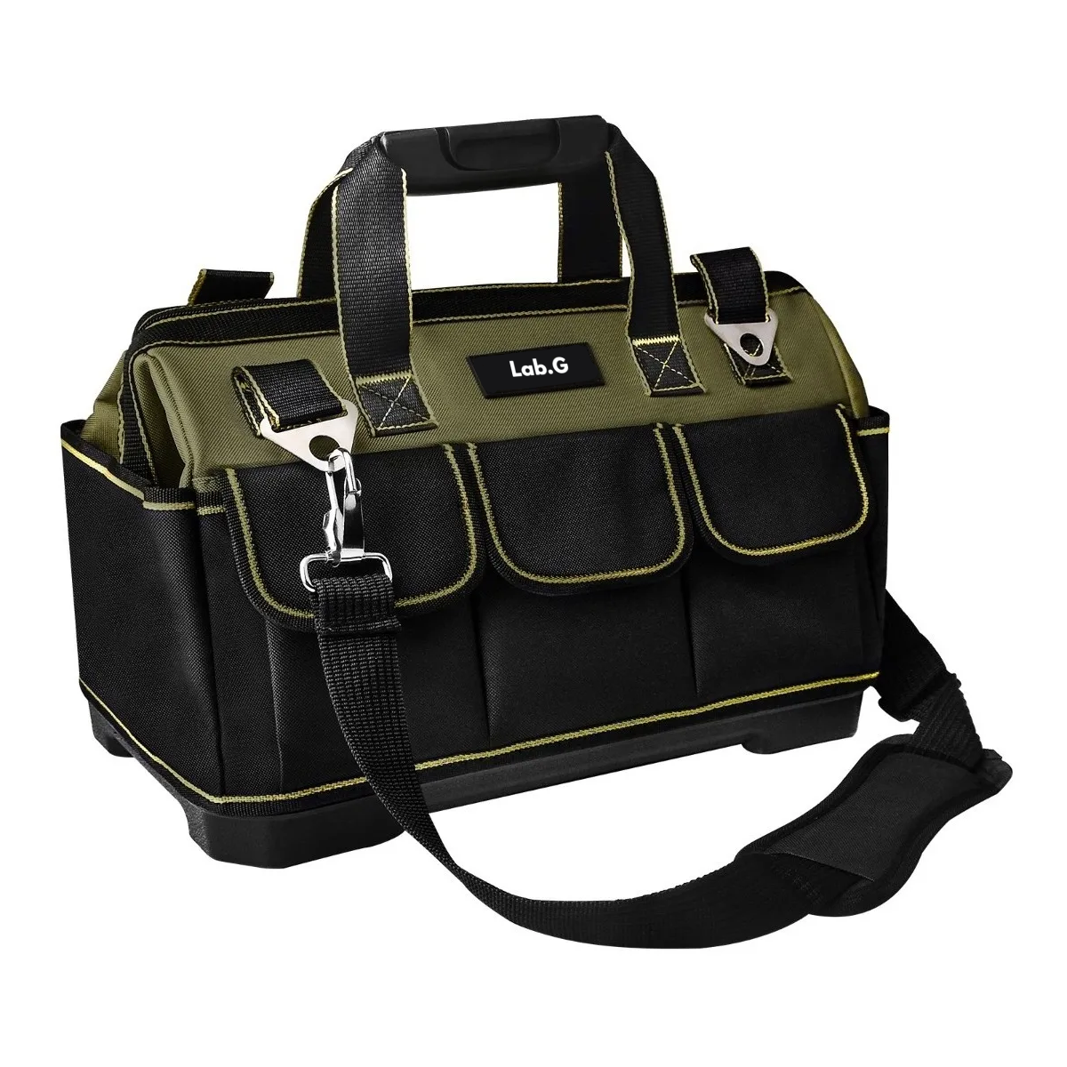 Bolsa De Herramientas De Cajas Para Electricista Verde Con Negro  Lab.g Multicolor