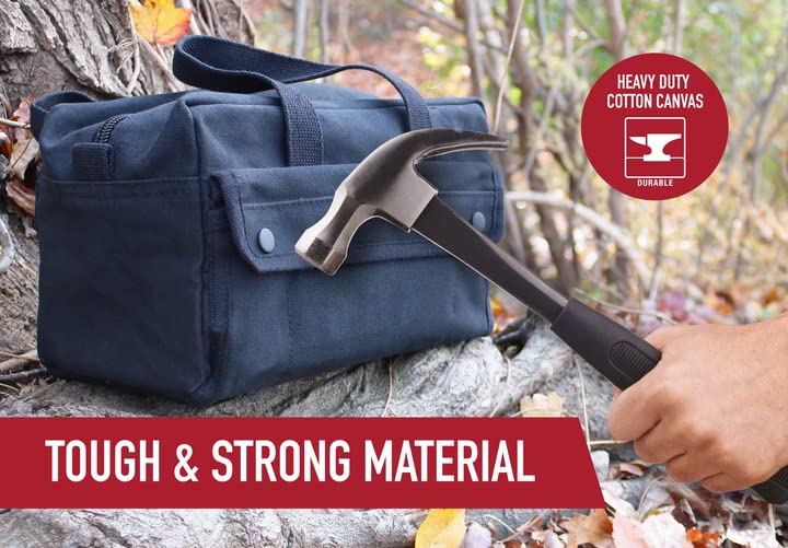 Foto 6 pulgar | Bolsa Para Herramientas Rothco G.i. Style Mechanic's Heavy-duty, Lona Negra - Venta Internacional.