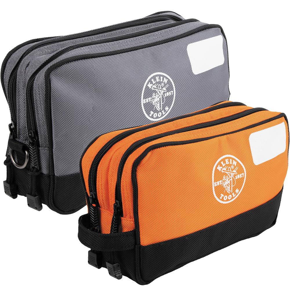 Foto 1 | Juego De Bolsas Para Herramientas Klein Tools 55579 Con Doble Compartimentos Con Cremallera - Venta Internacional.