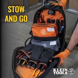 Foto 5 | Juego De Bolsas Para Herramientas Klein Tools 55579 Con Doble Compartimentos Con Cremallera - Venta Internacional.
