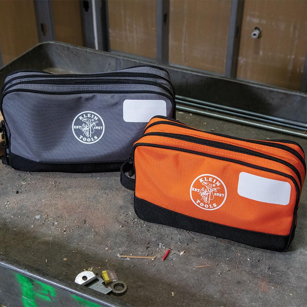 Foto 6 | Juego De Bolsas Para Herramientas Klein Tools 55579 Con Doble Compartimentos Con Cremallera - Venta Internacional.