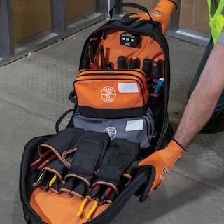 Foto 7 | Juego De Bolsas Para Herramientas Klein Tools 55579 Con Doble Compartimentos Con Cremallera - Venta Internacional.