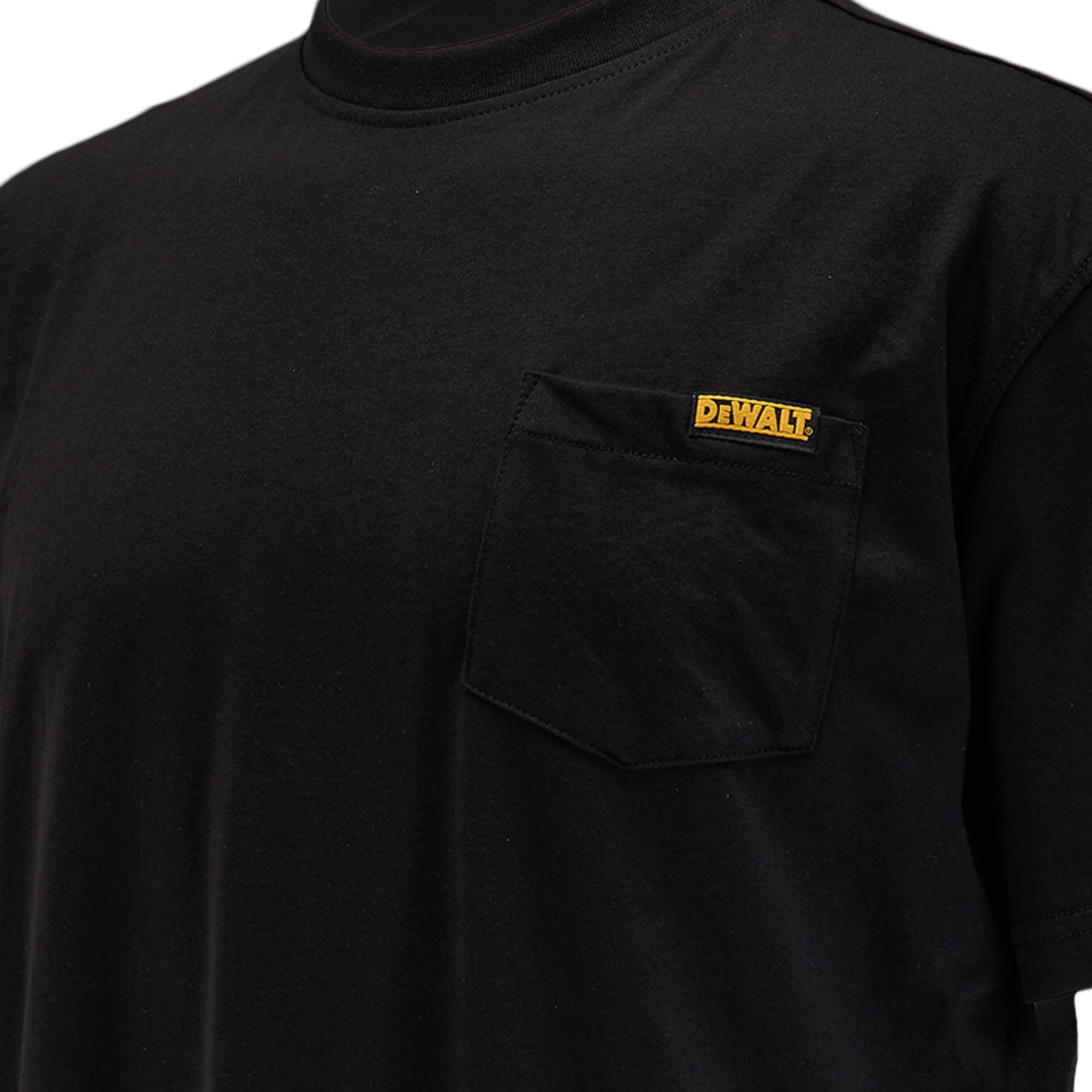 Foto 5 pulgar | Camiseta Dewalt Con Bolsillo Para Hombre (negra, Mediana) Para Trabajo Y Para Uso Informal - Venta Internacional.