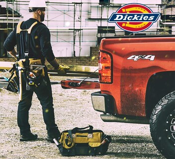 Foto 6 | Bolsa De Trabajo Dickies Para Clavos O Tornillos Rígidos Con Clip Para Cinta Métrica - Venta Internacional.