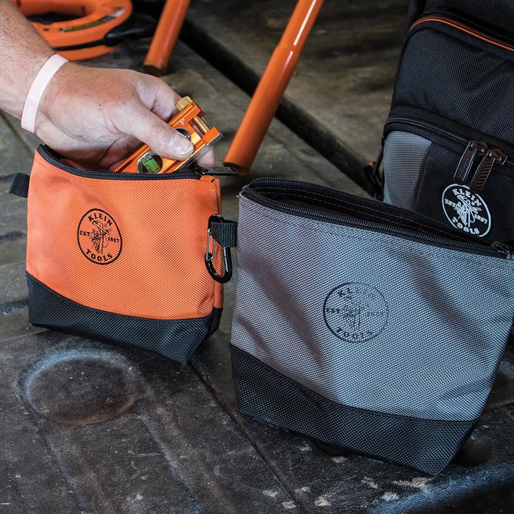 Foto 6 | Bolsa Para Herramientas Klein Tools 55569, Bolsa Con Cierre Vertical, Paquete De 5 - Venta Internacional.