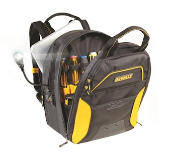Foto 1 | Mochila Para Herramientas Dewalt 33 Con Carga Usb Con Iluminación De Bolsillo - Venta Internacional.